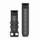 QuickFit 26 Watch Bands - Graphite Silicone - 26 mm - 010-13393-07 - Garmin